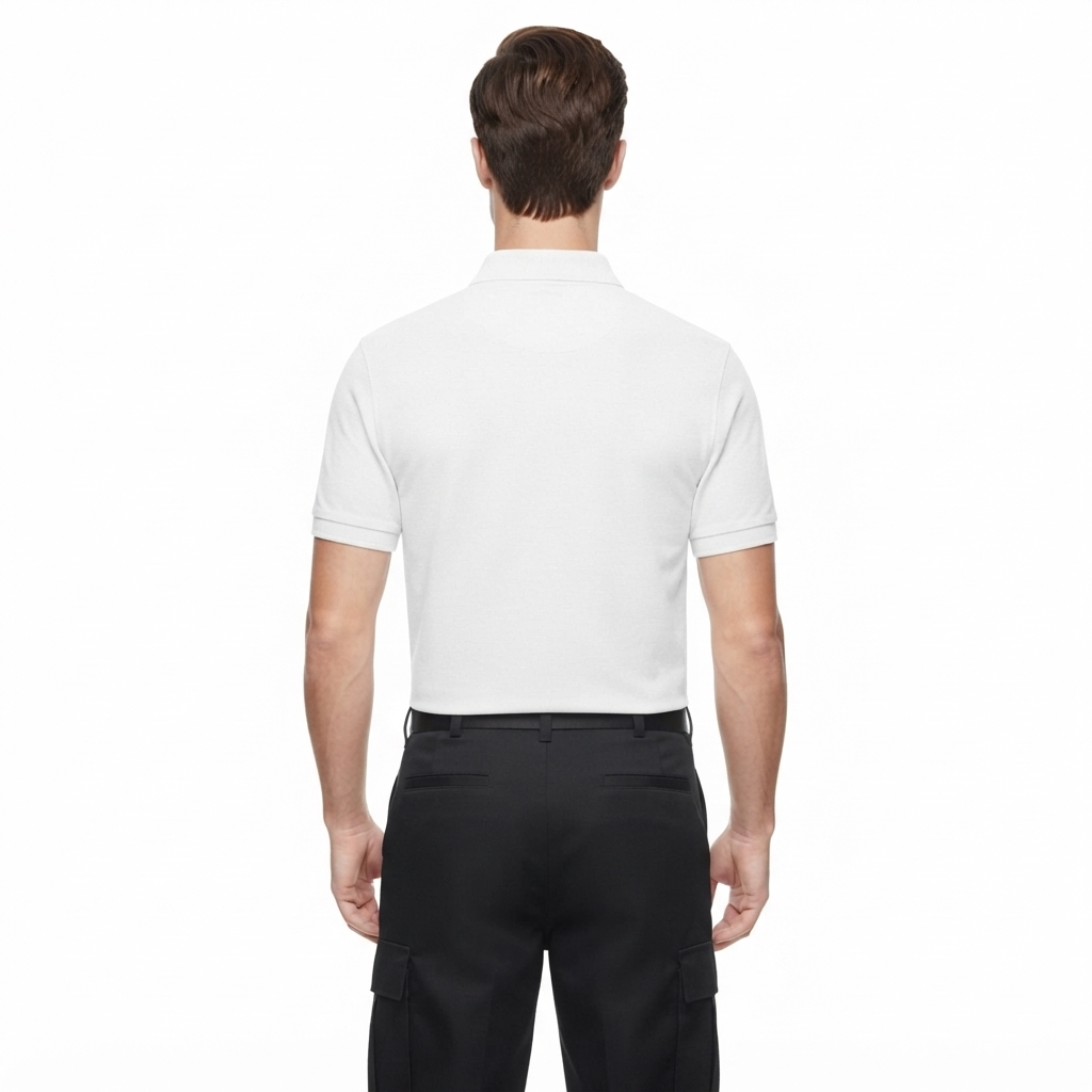Ciolòste cotton piqué polo shirt
