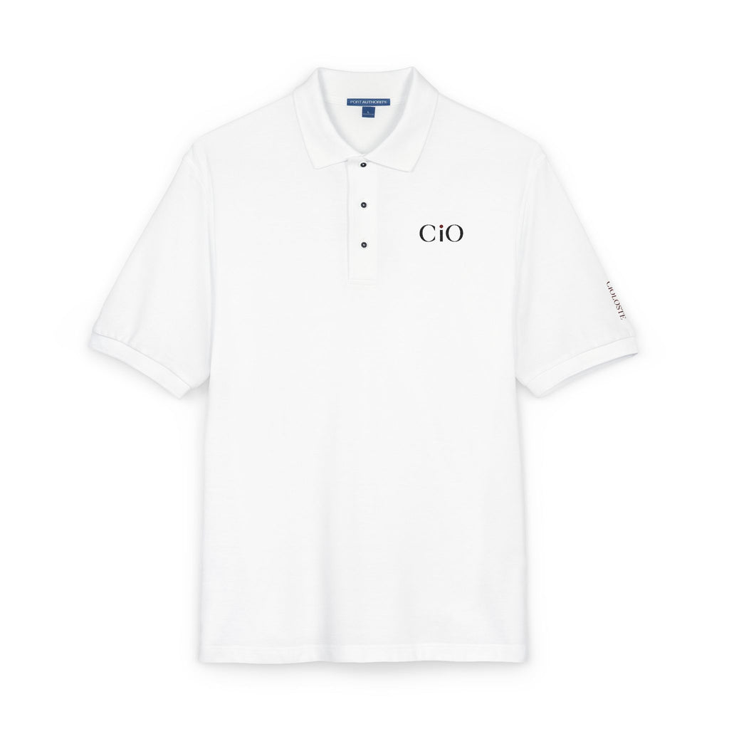 Ciolòste cotton piqué polo shirt